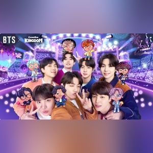 BTS x Cookie Run Kingdom The Art Of Braver Together Book English Korean